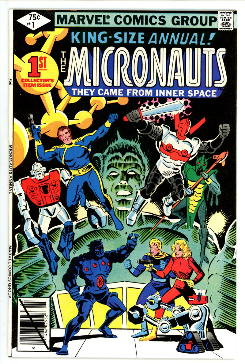 Micronauts Annual 1 VF/NM (1979)