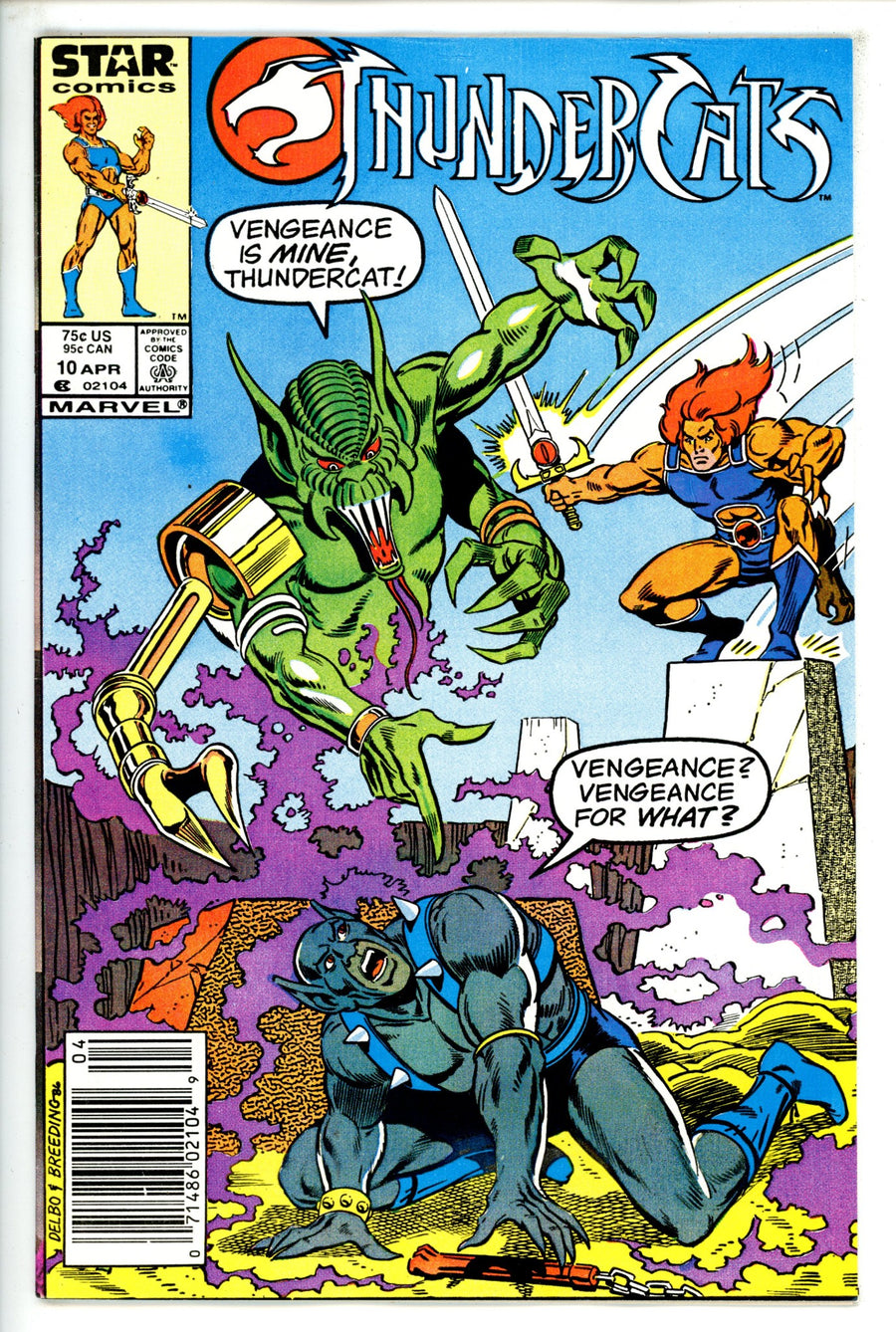 Thundercats 10 Newsstand VF+
