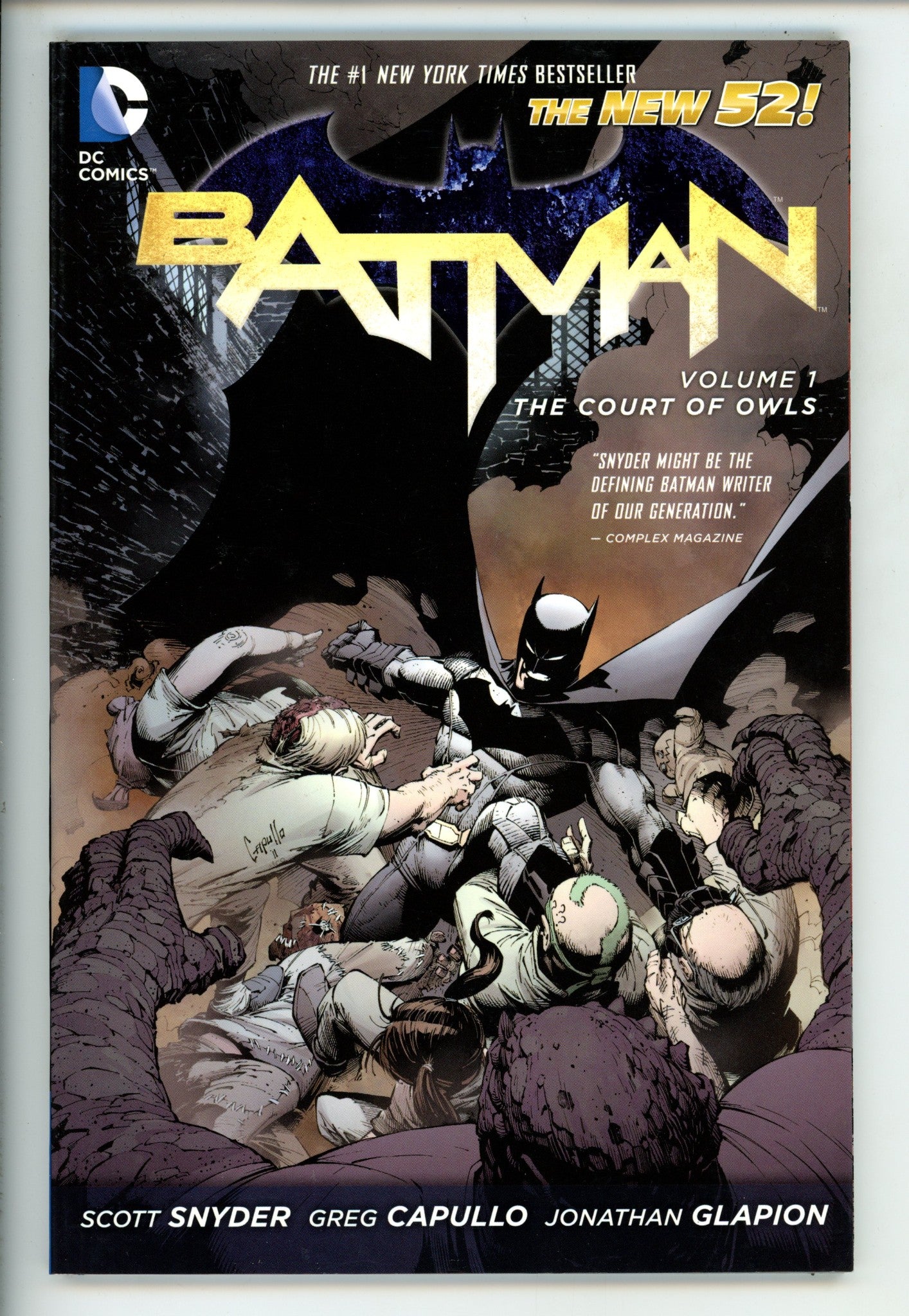 Batman Vol 1 The Court of Owls TPB