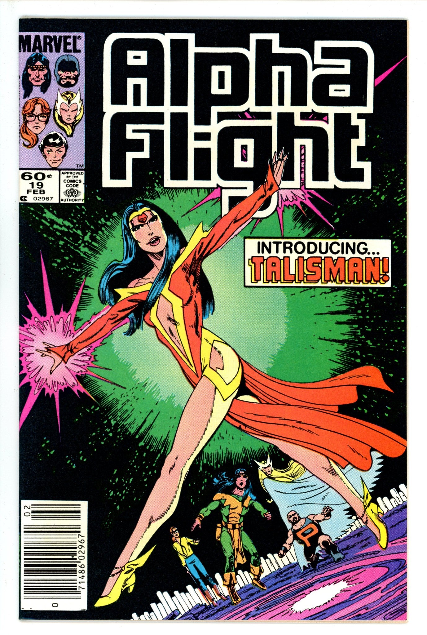 Alpha Flight Vol 1 19 Newsstand VF- (1985)