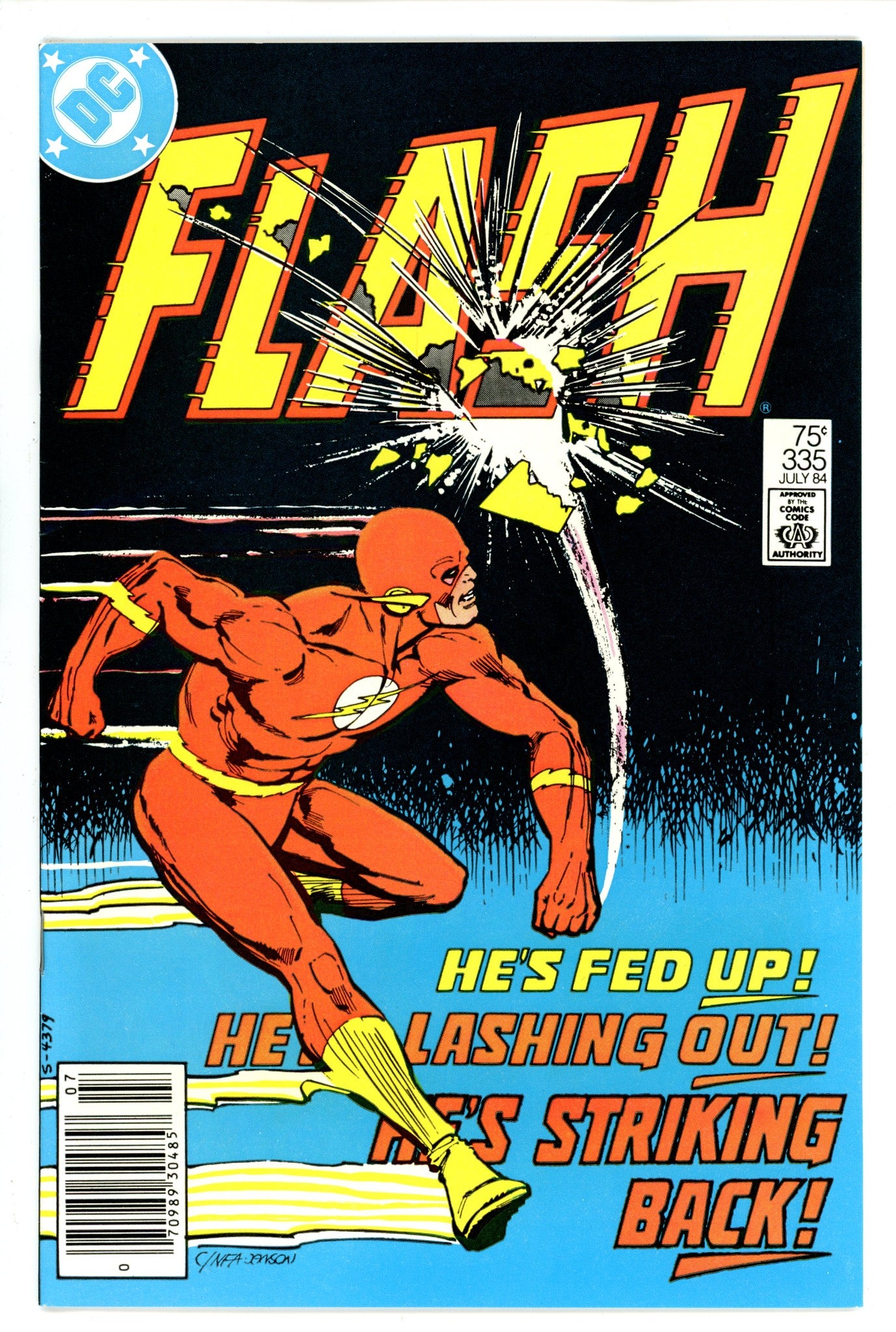 The Flash Vol 1 335 Newsstand