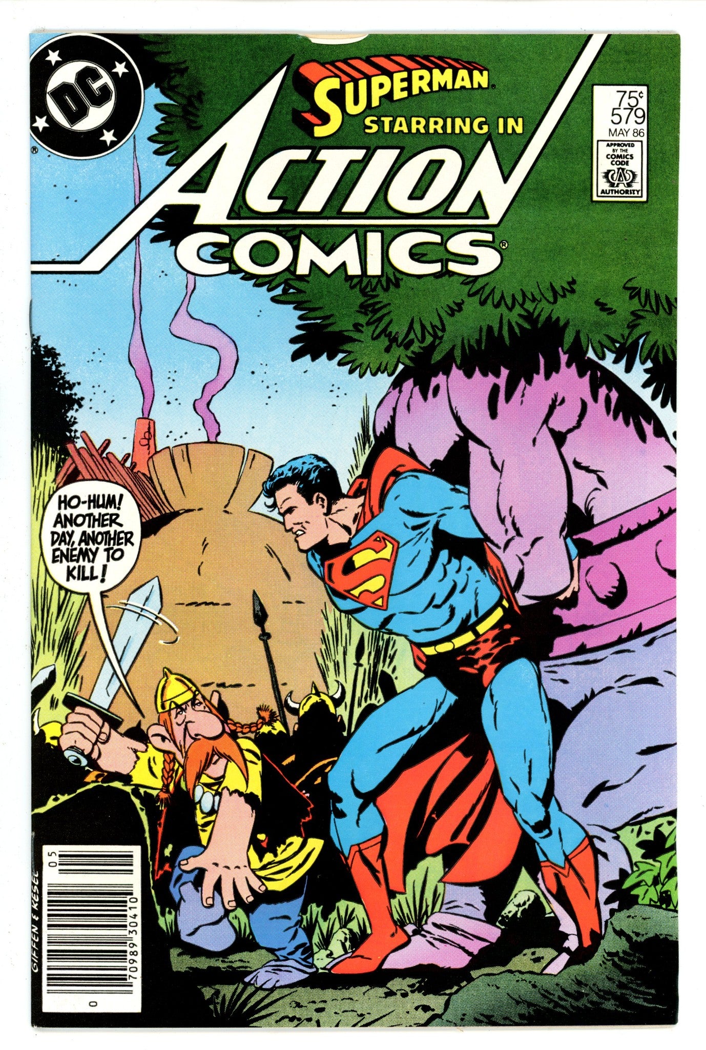 Action Comics Vol 1 579 Newsstand