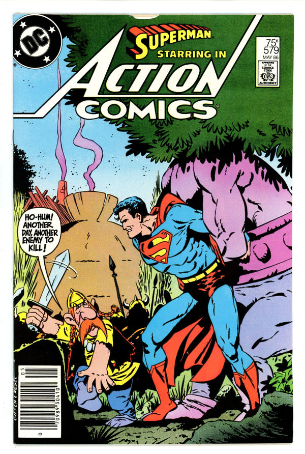 Action Comics Vol 1 579 Newsstand