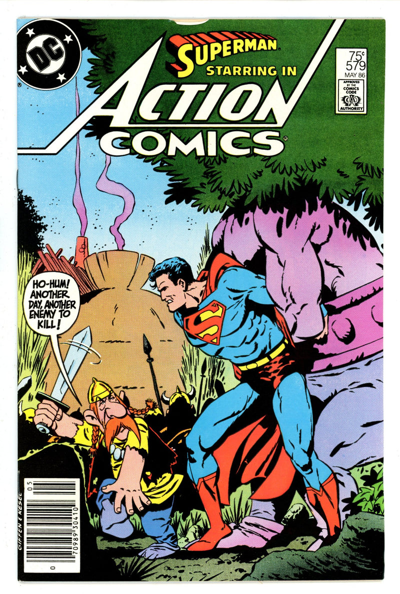 Action Comics Vol 1 579 Newsstand