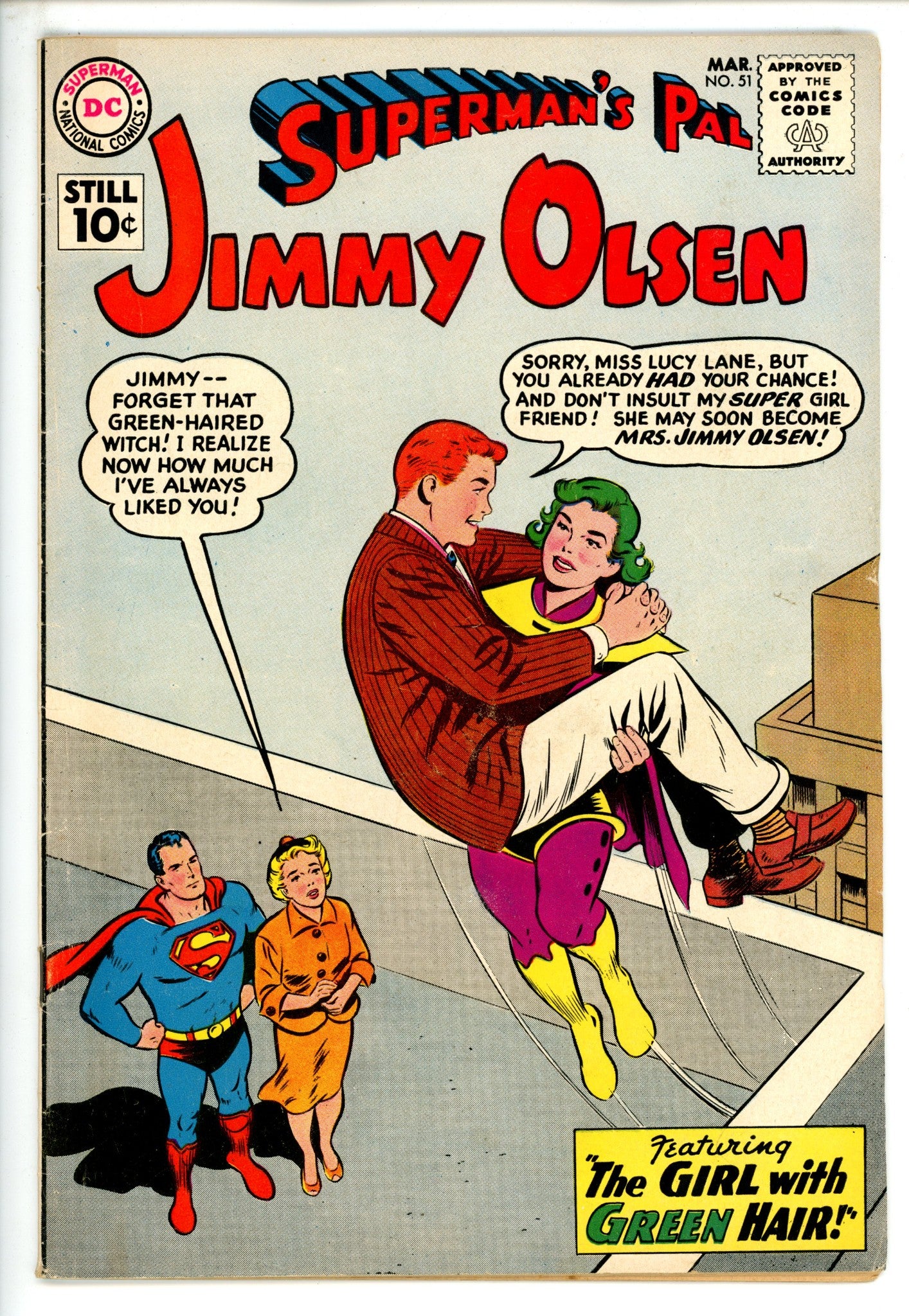 Superman's Pal, Jimmy Olsen 51 VG+ (1961)
