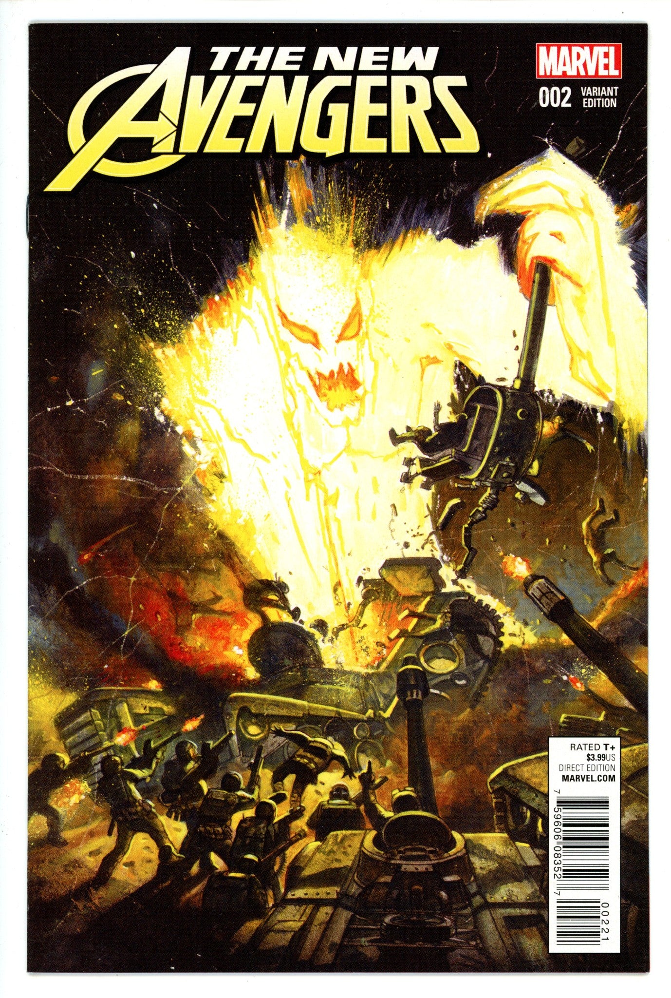 New Avengers Vol 4 2 Bisley Kirby Monster Variant