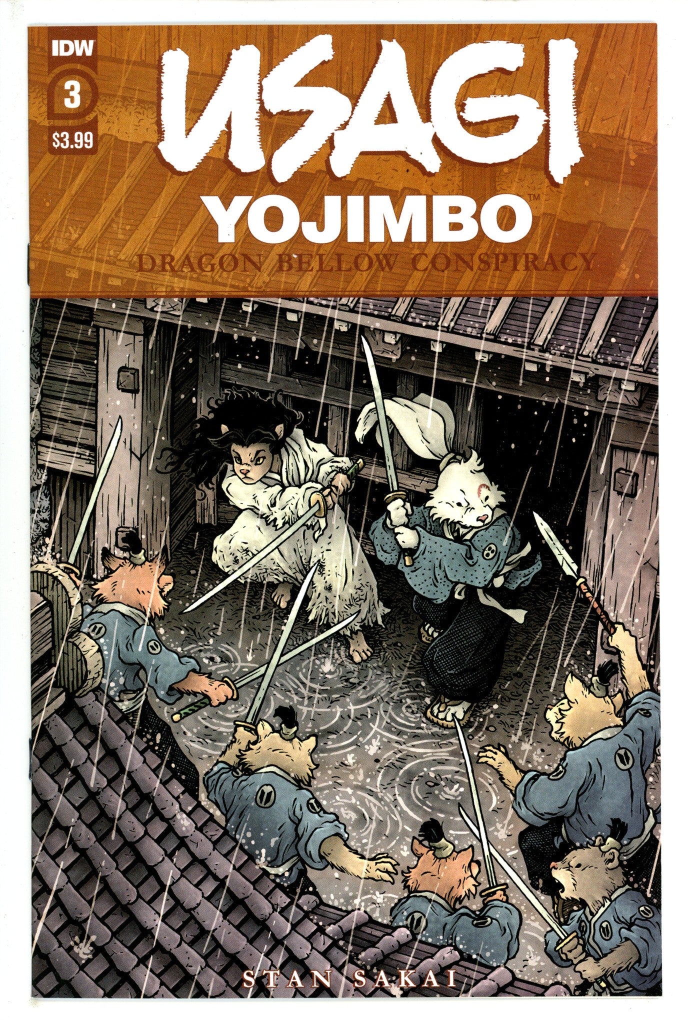 Usagi Yojimbo: Dragon Bellow Conspiracy 3 (2021)