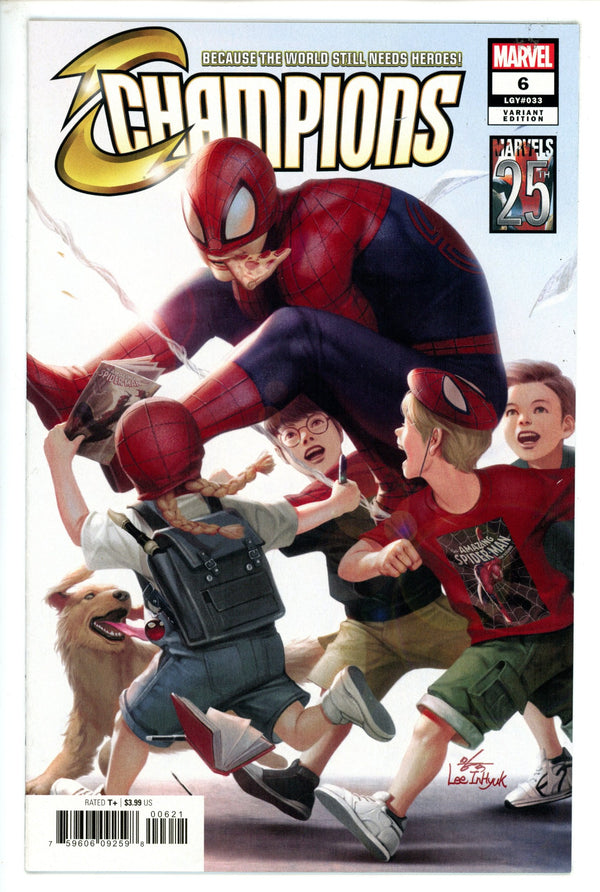 Champions Vol 3 6 (33) Lee Variant