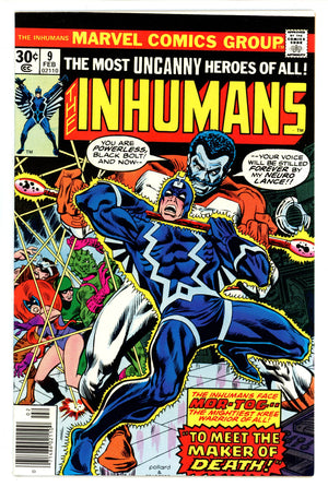 The Inhumans Vol 1 9 NM-