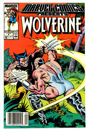 Marvel Comics Presents Vol 1 4 Newsstand (1988)