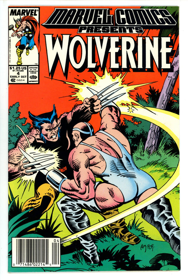 Marvel Comics Presents Vol 1 4 Newsstand (1988)