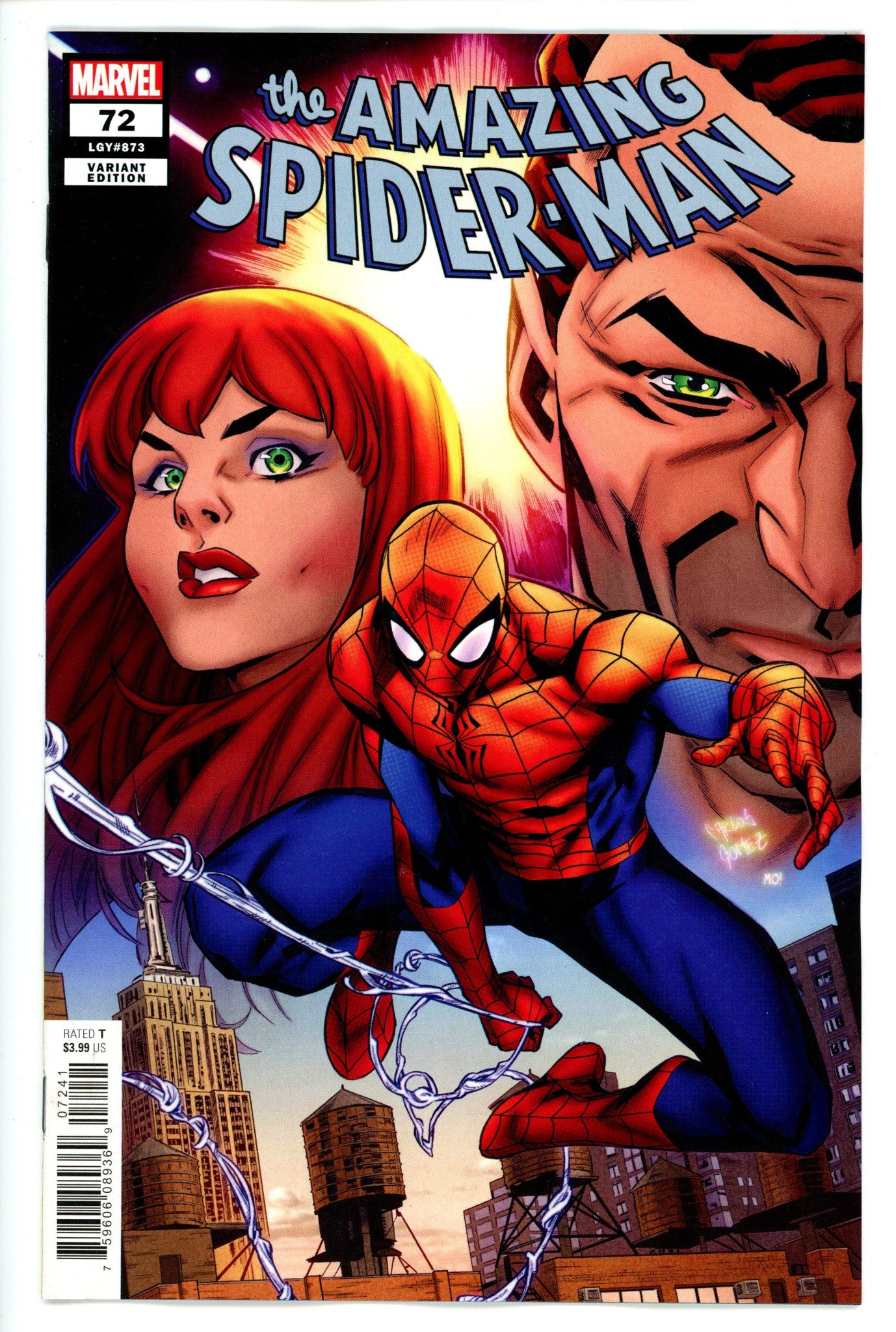 Amazing Spider-Man Vol 5 72 Gomez Variant NM (2021)