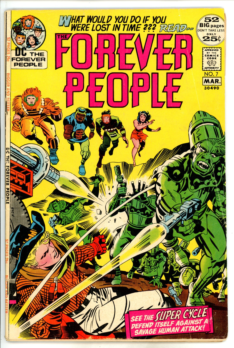 The Forever People Vol 1 7 VG+