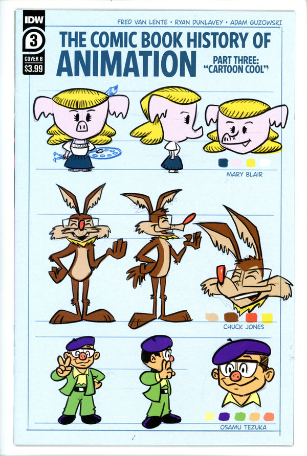 Comic Book History of Animation 3 Dunlavey Variant (2021)