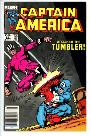 Captain America Vol 1 291 Newsstand