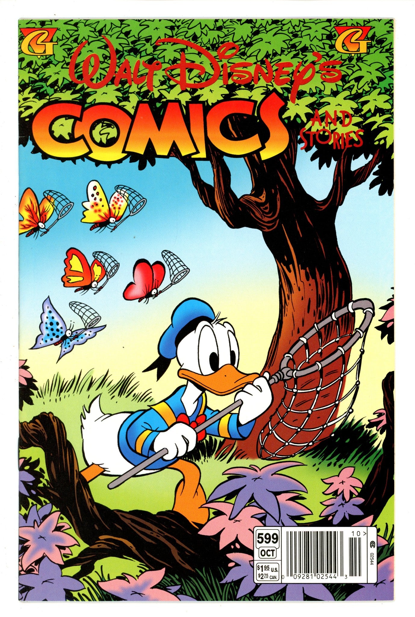 Walt Disney's Comics and Stories 599 Newsstand