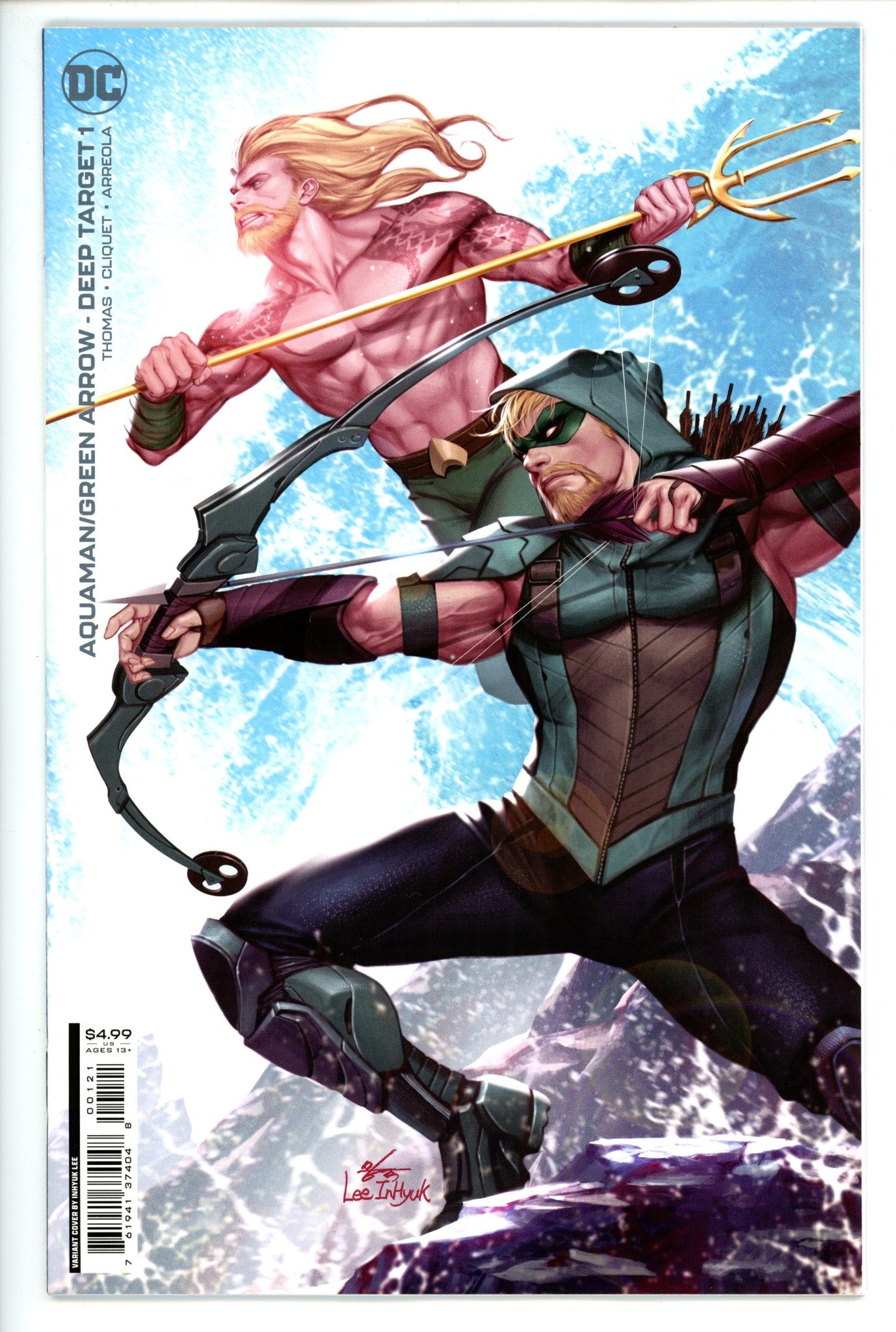 Aquaman / Green Arrow Deep Target 1 Lee Variant (2021)