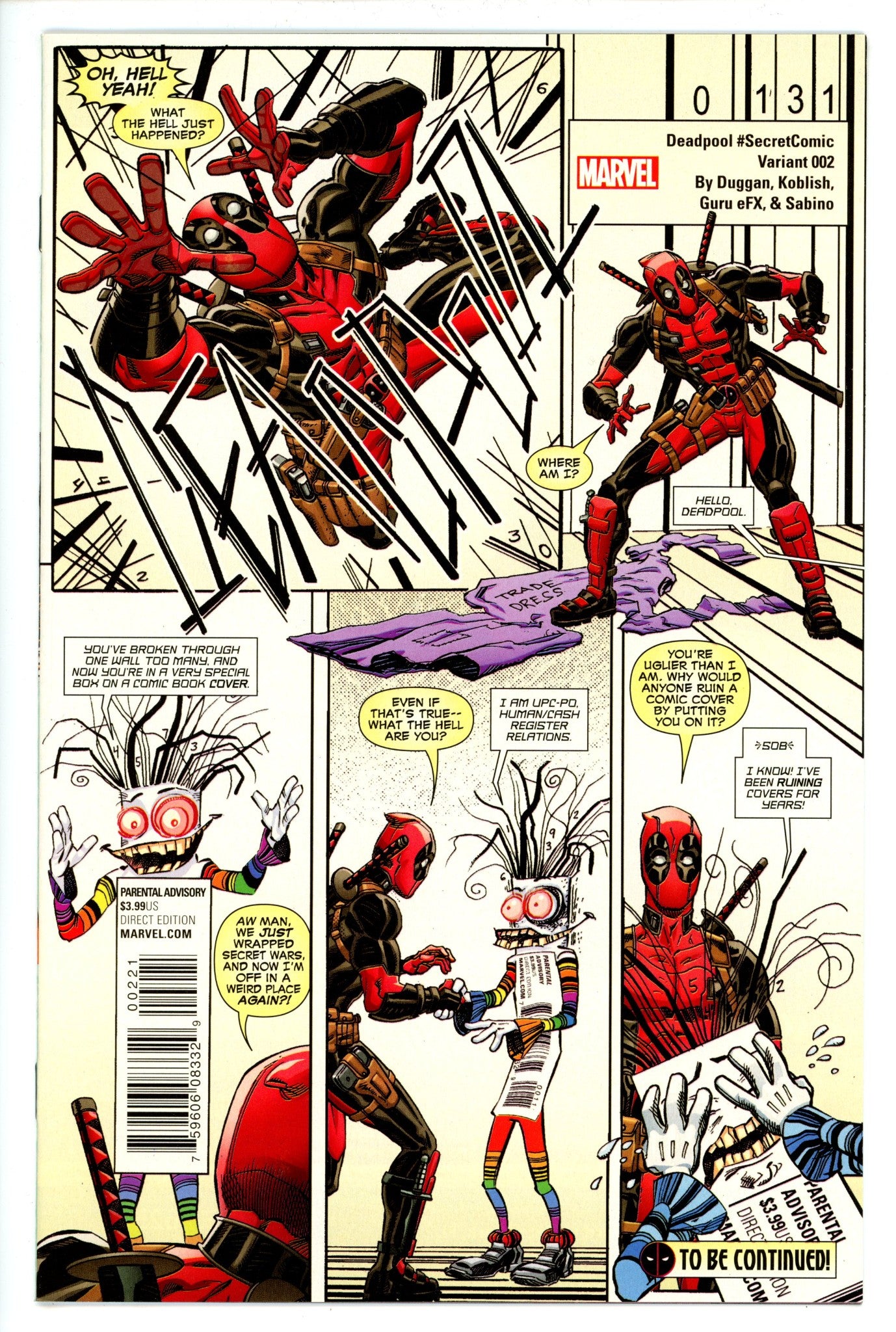 Deadpool Vol 5 2 Koblish Variant