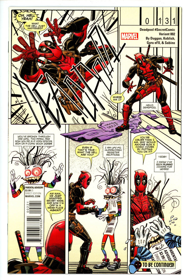 Deadpool Vol 5 2 Koblish Variant