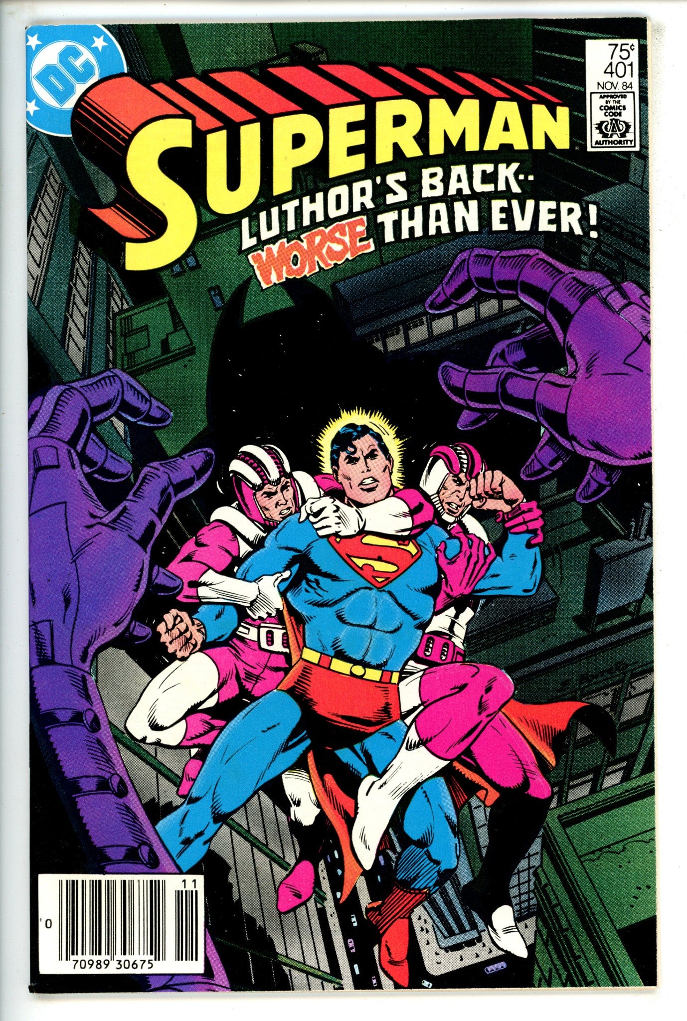 Superman Vol 1 401 Newsstand