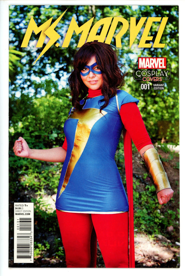 Ms. Marvel Vol 4 1 Cosplay Photo Variant