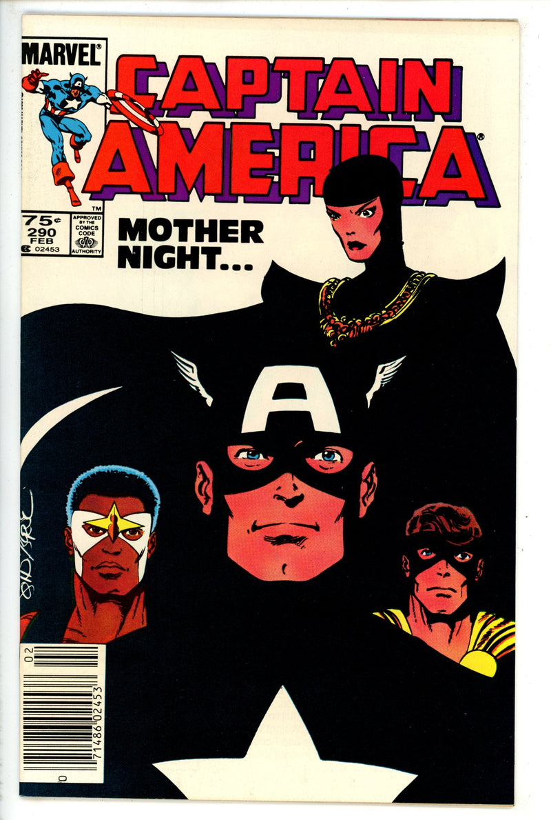 Captain America Vol 1 290 Canadian VF