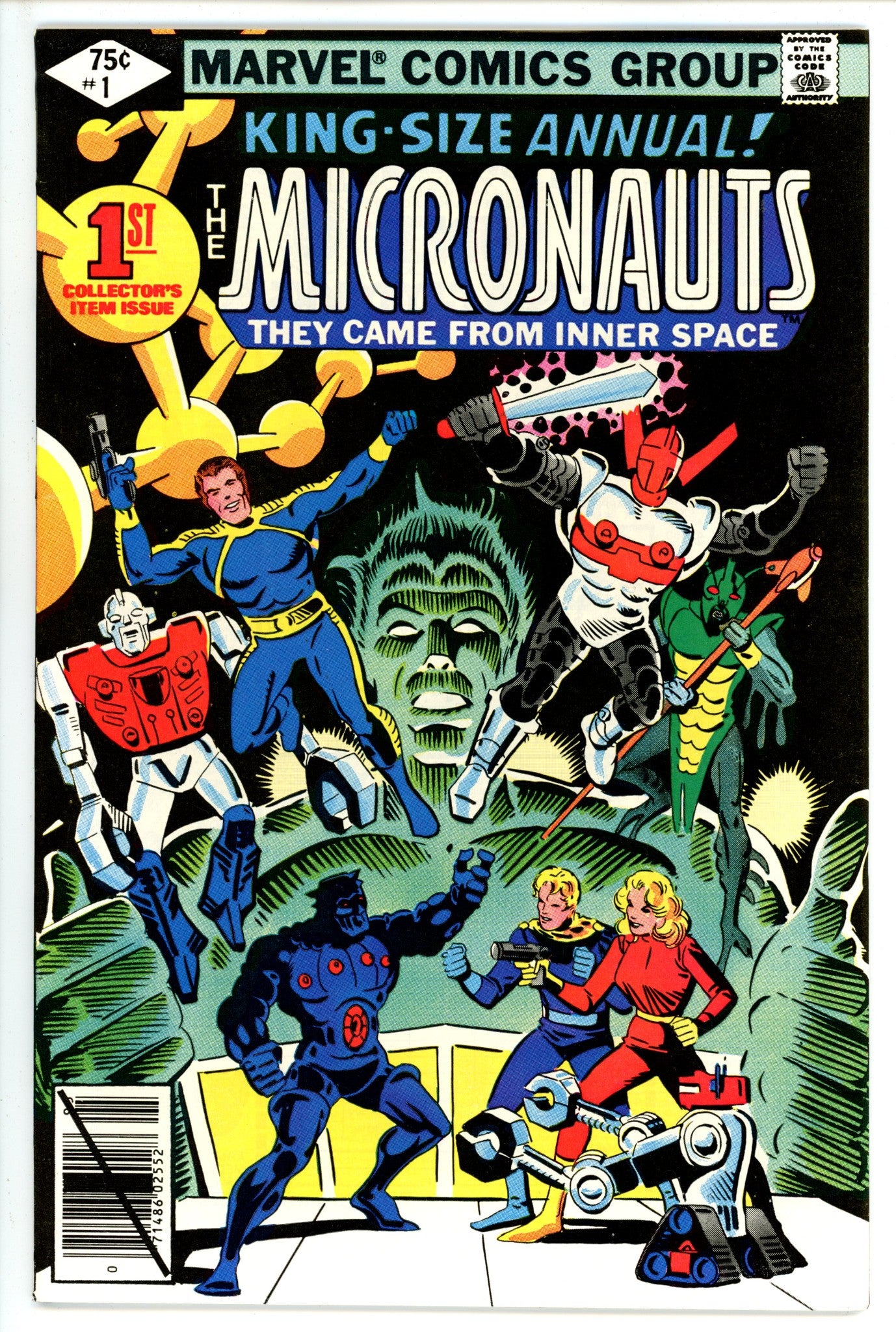 Micronauts Annual 1 NM- (1979)