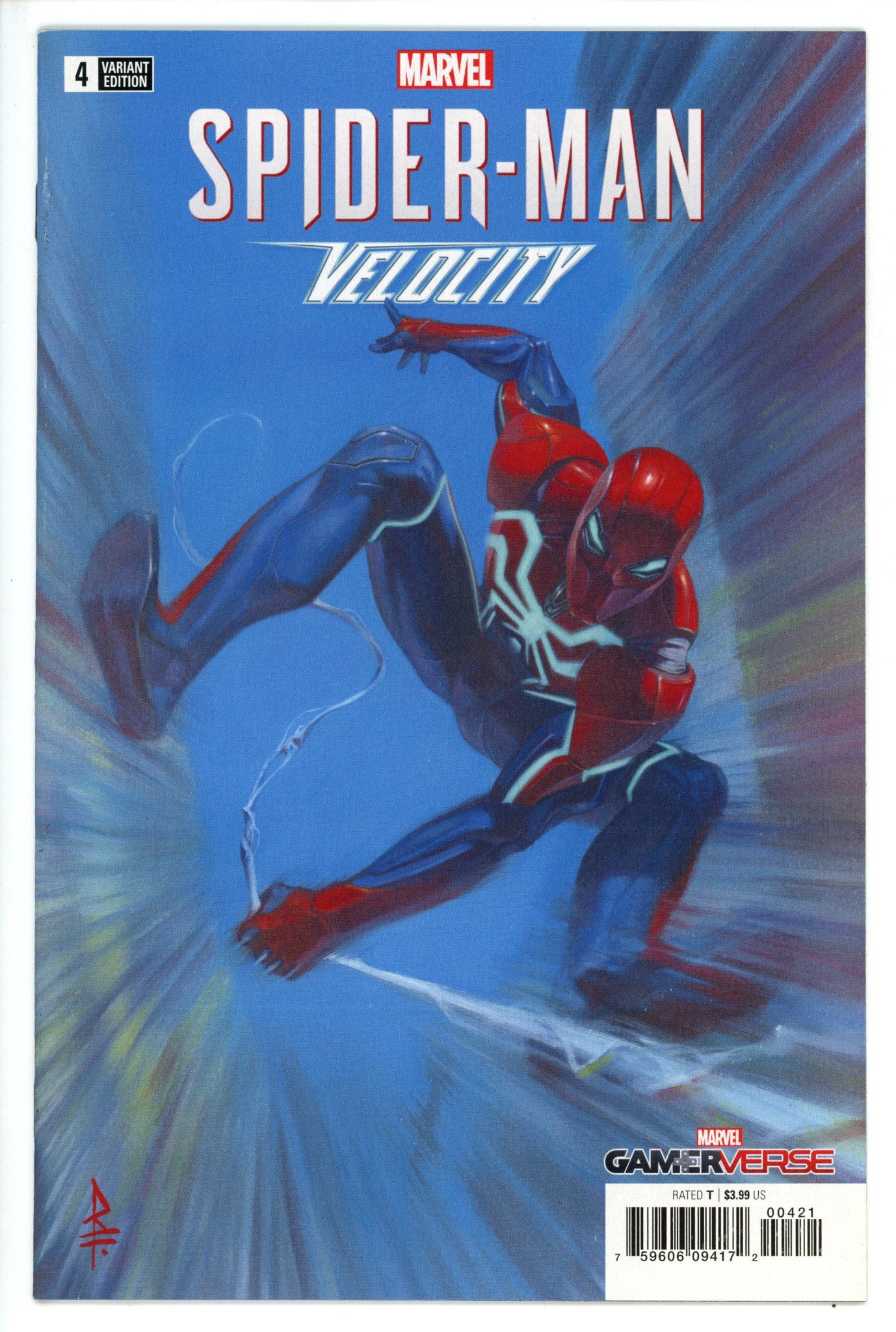 Gamerverse Spider-Man: Velocity 4 Federici Variant