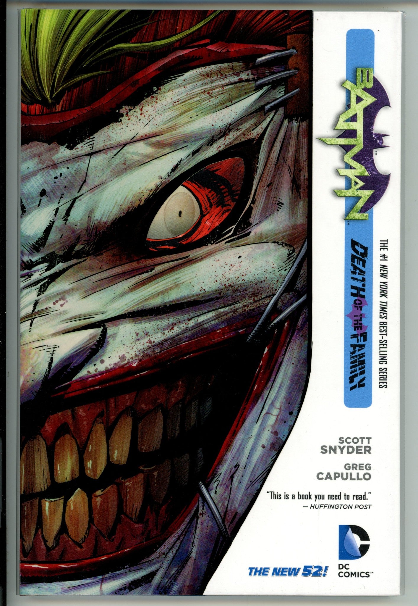 Batman Vol 3 Death of the Family Acetate HC