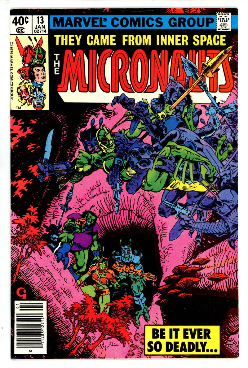 Micronauts Vol 1 13 Newsstand (1979)