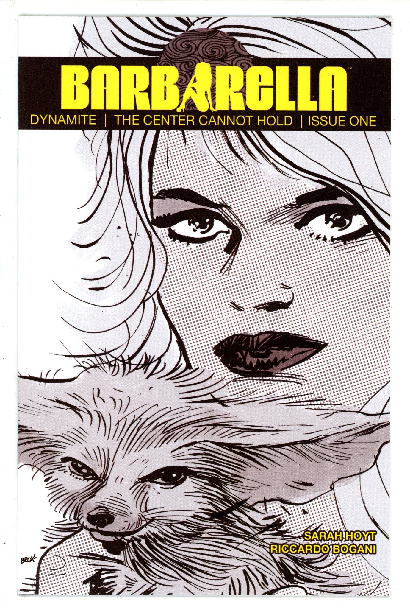 Barbarella Center Cannot Hold 1 Broxton B&W Variant (2023)