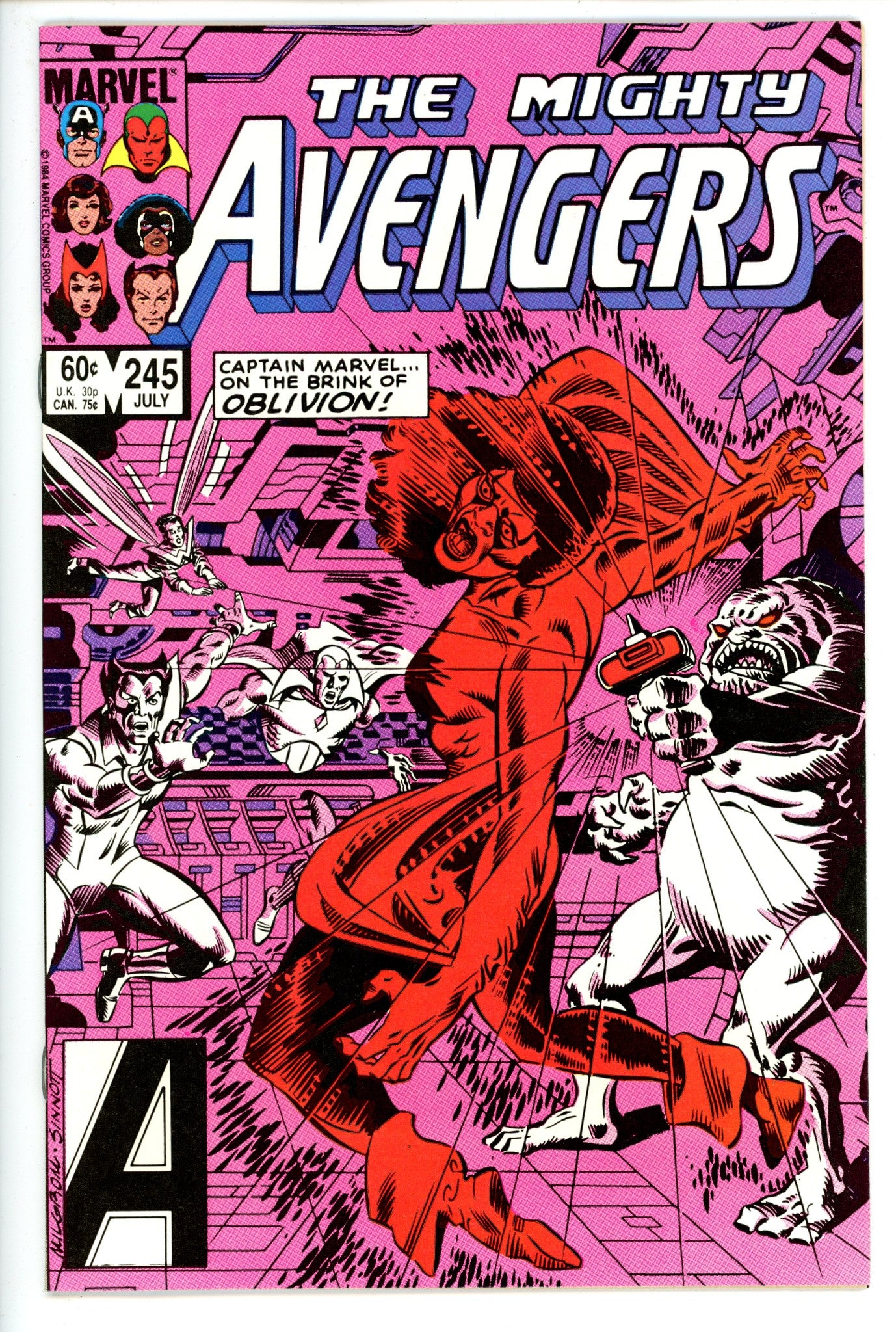 The Avengers Vol 1 245