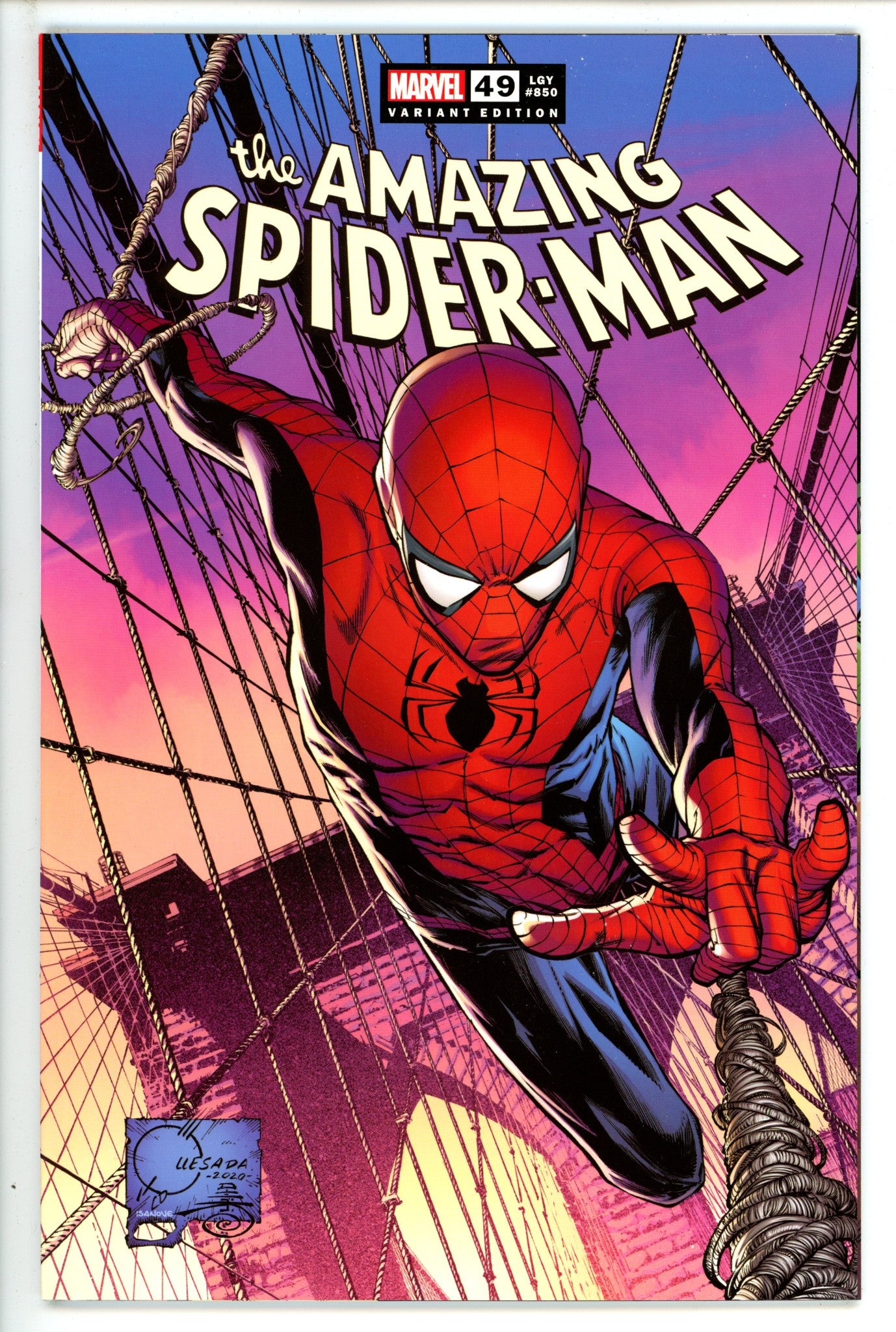 Amazing Spider-Man Vol 5 49 (850) Quesada Variant NM (2020)