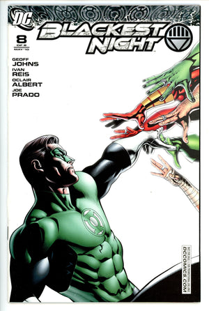 Blackest Night 8 RRP Variant VF/NM