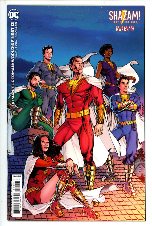 Batman Superman Worlds Finest 13 Merino Shazam Variant (2023)