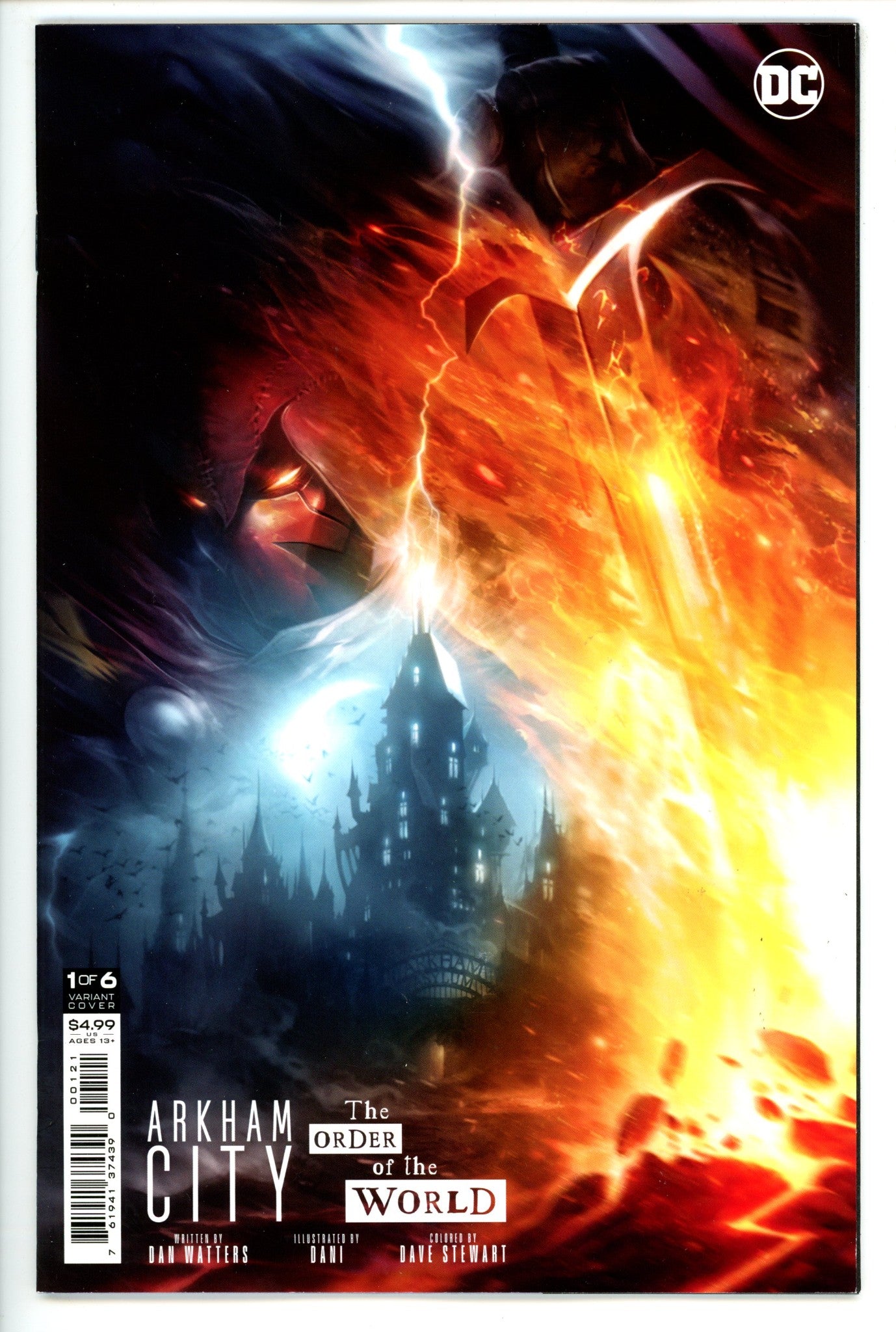 Arkham City the Order of the World 1 Mattina Variant