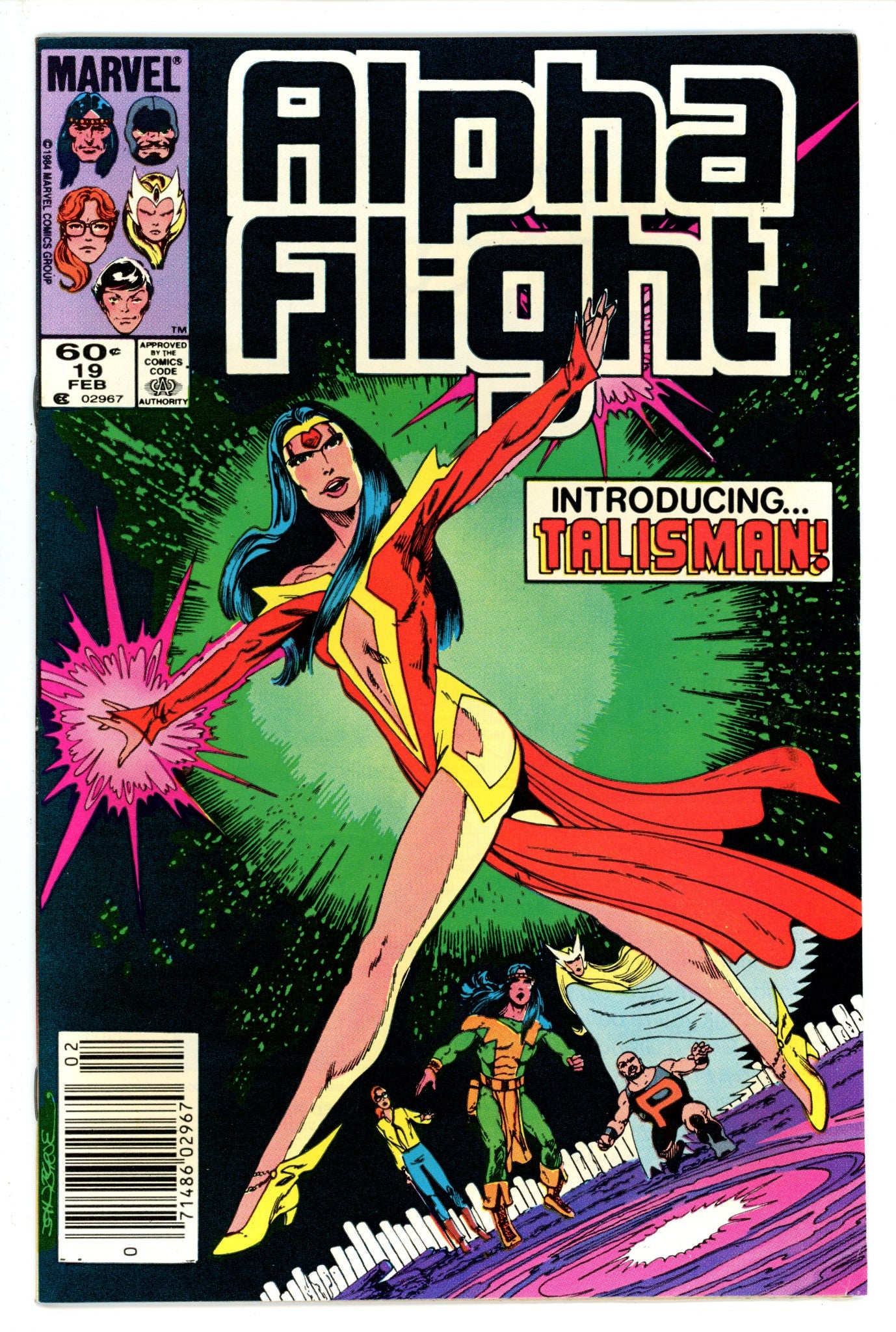 Alpha Flight Vol 1 19 Newsstand VF (1985)