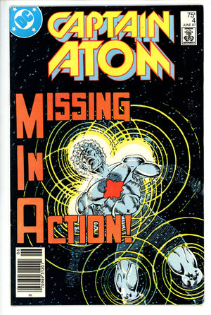 Captain Atom Vol 3 4 Newsstand