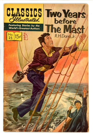 Classic Illustrated Two Years Before The Mast 25 HRN 167