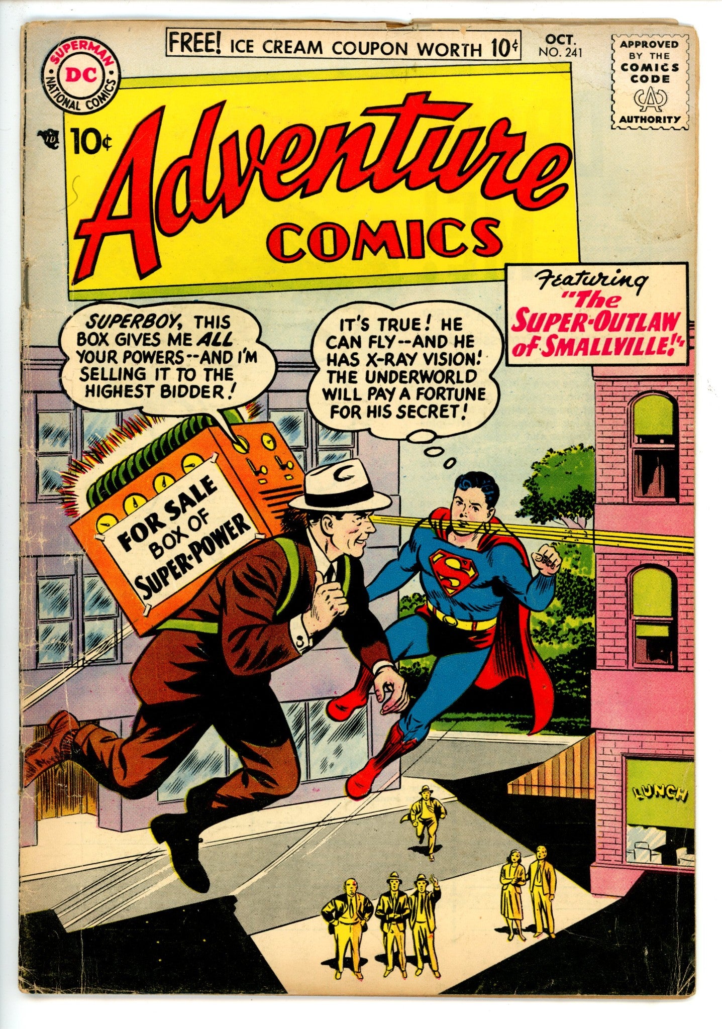 Adventure Comics Vol 1 241 VG+
