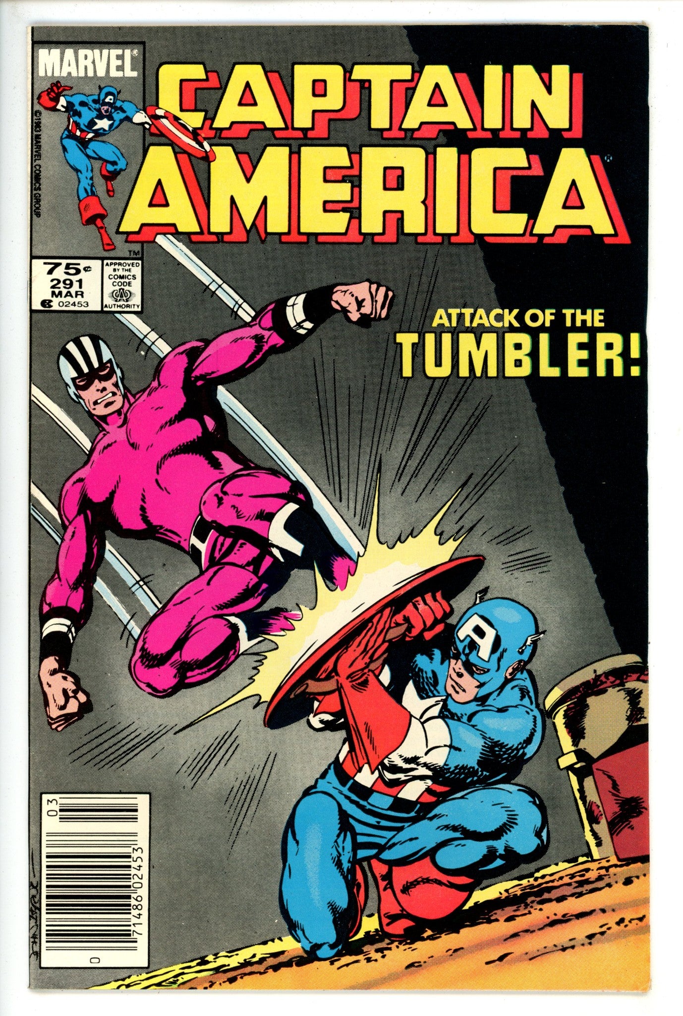 Captain America Vol 1 291 Canadian VF