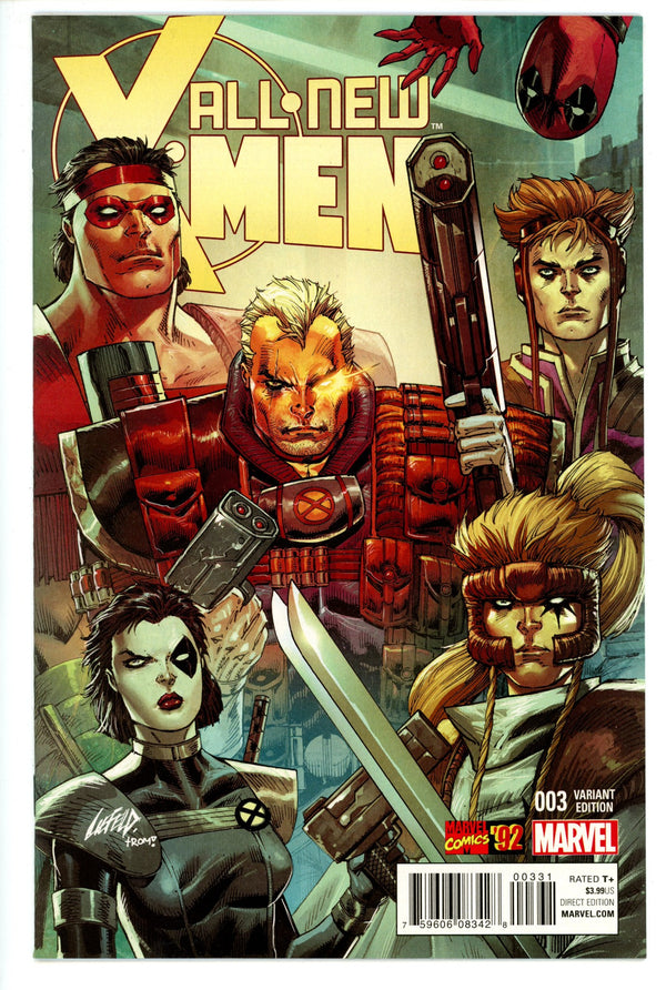 All-New X-Men Vol 2 3 Liefeld Variant