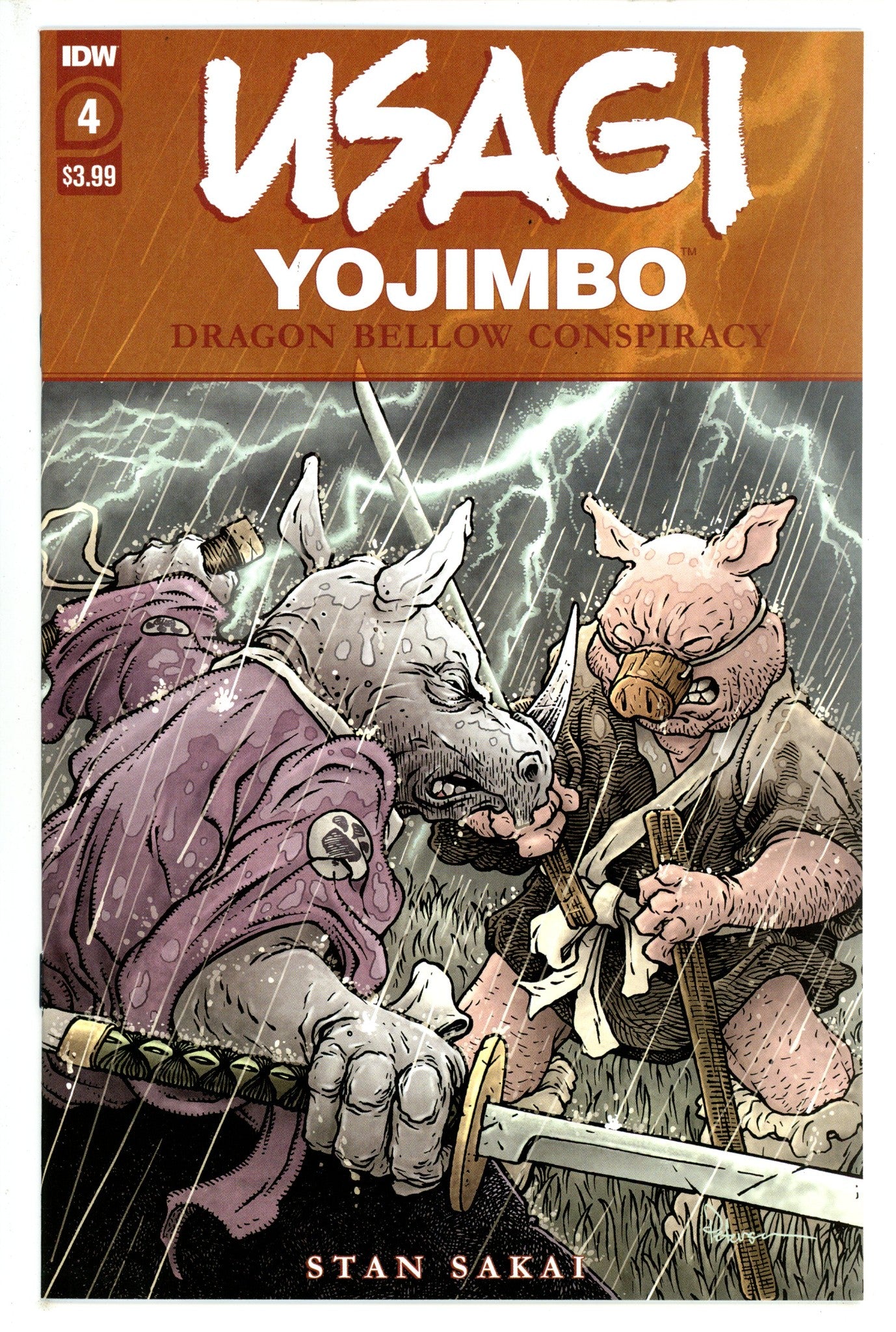 Usagi Yojimbo: Dragon Bellow Conspiracy 4 (2021)