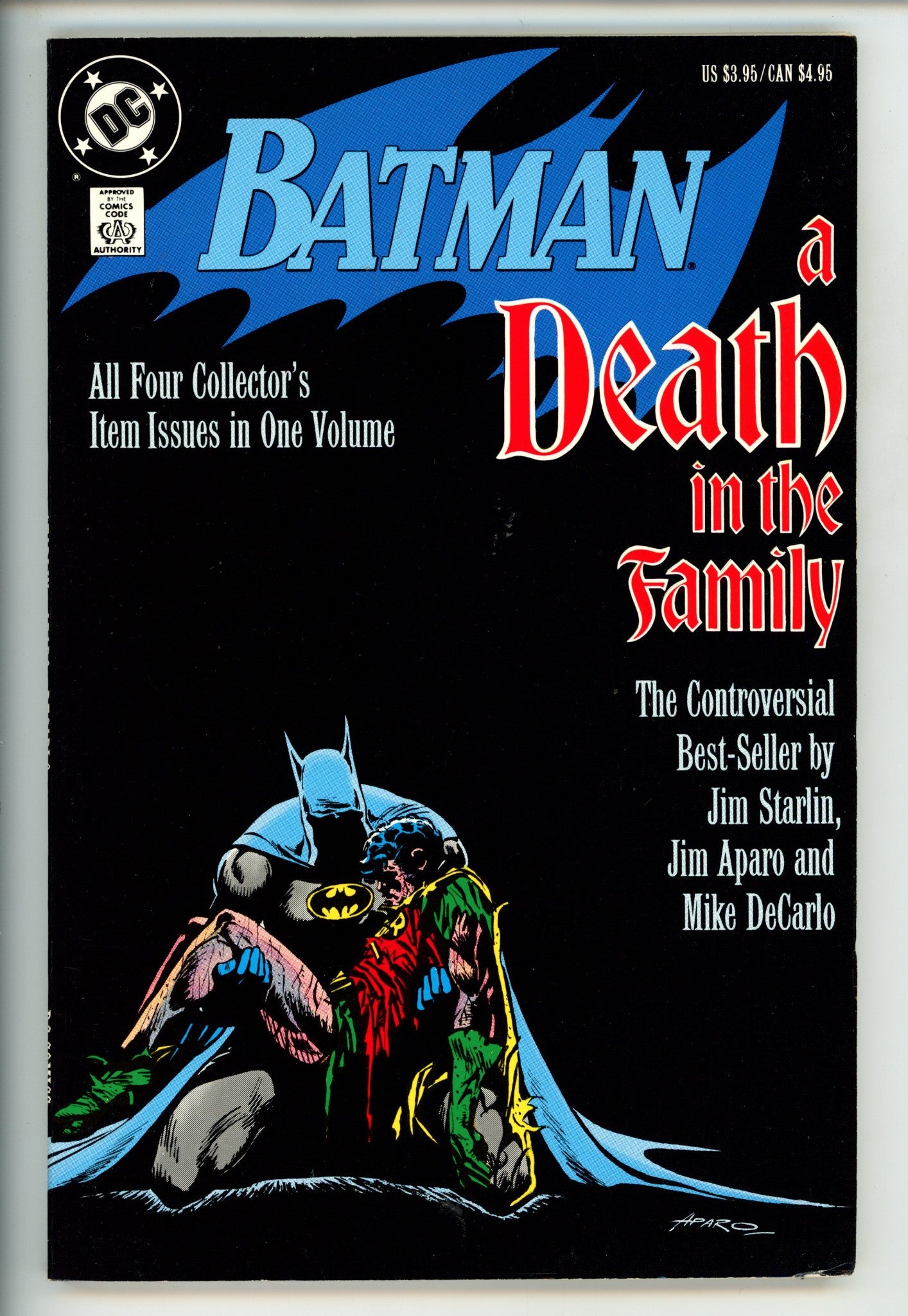 Batman A Death In The Family TPB 1st Print