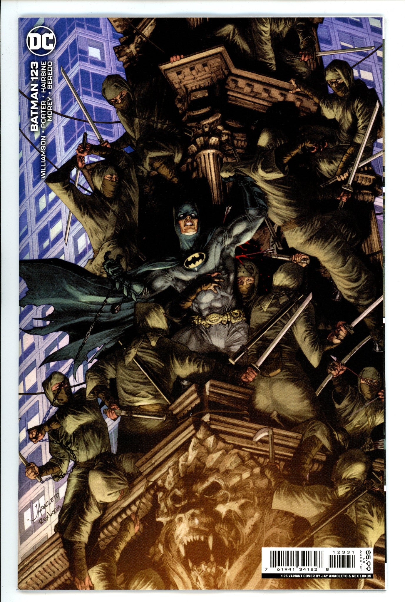 Batman Vol 3 123 Anacleto Variant NM+
