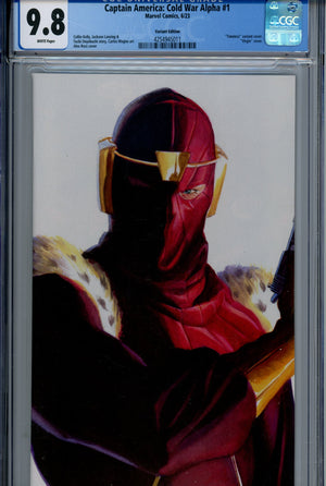 Captain America: Cold War Alpha 1 Ross Timeless Virgin Variant CGC 9.8 (2023)