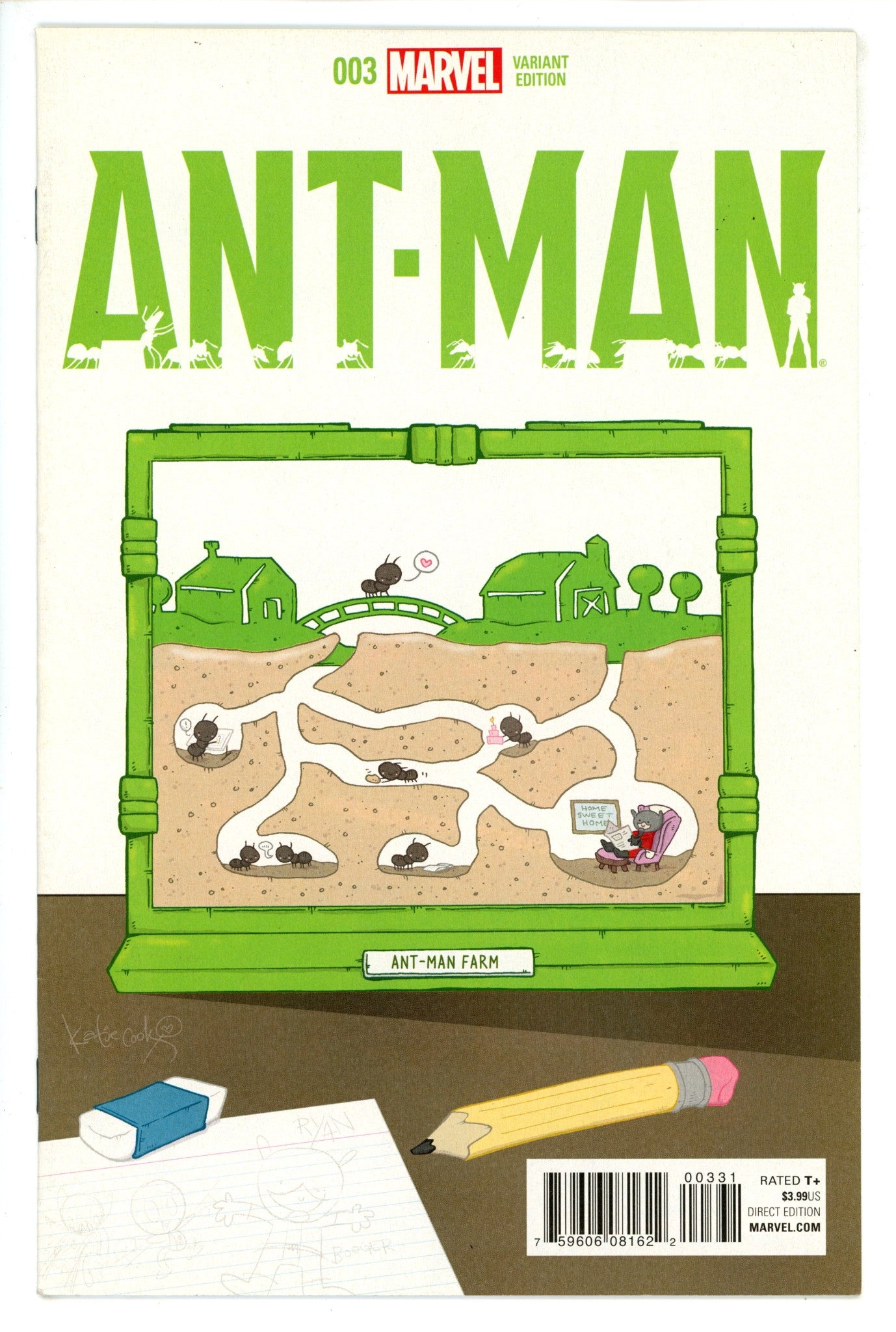 Ant-Man Vol 1 3 Cook Variant