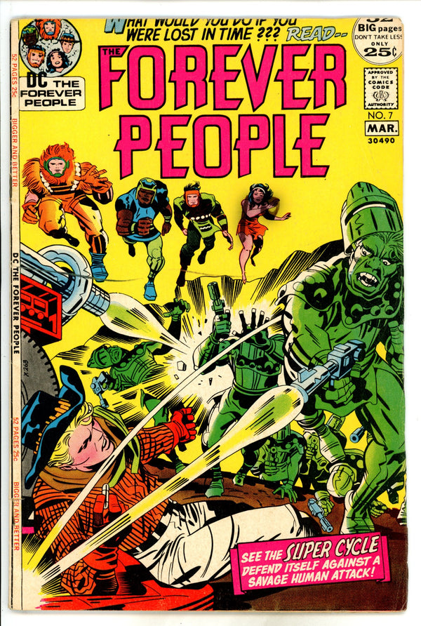 The Forever People Vol 1 7 VG/FN