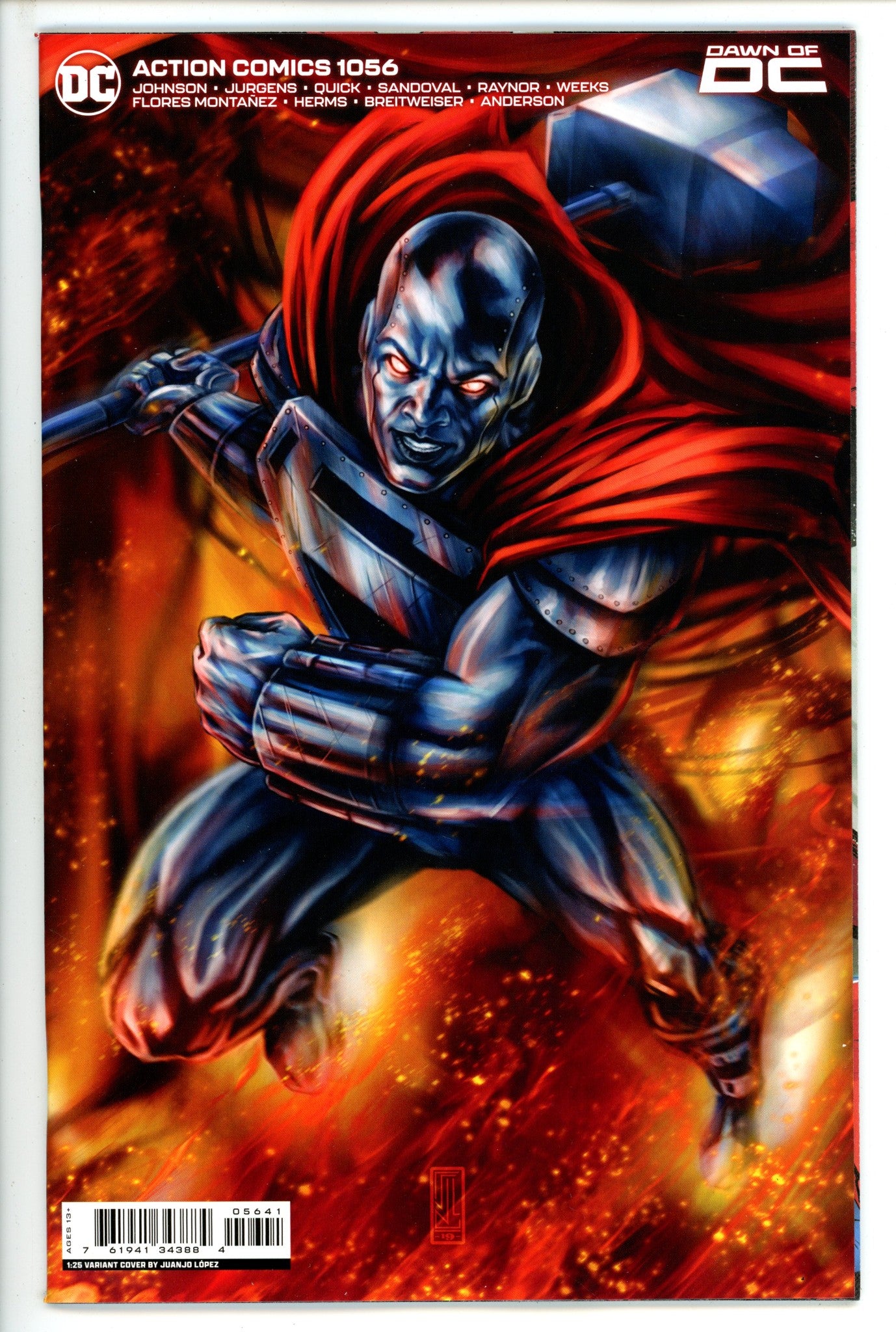 Action Comics Vol 3 1056 Lopez Incentive Variant NM+ (2023)