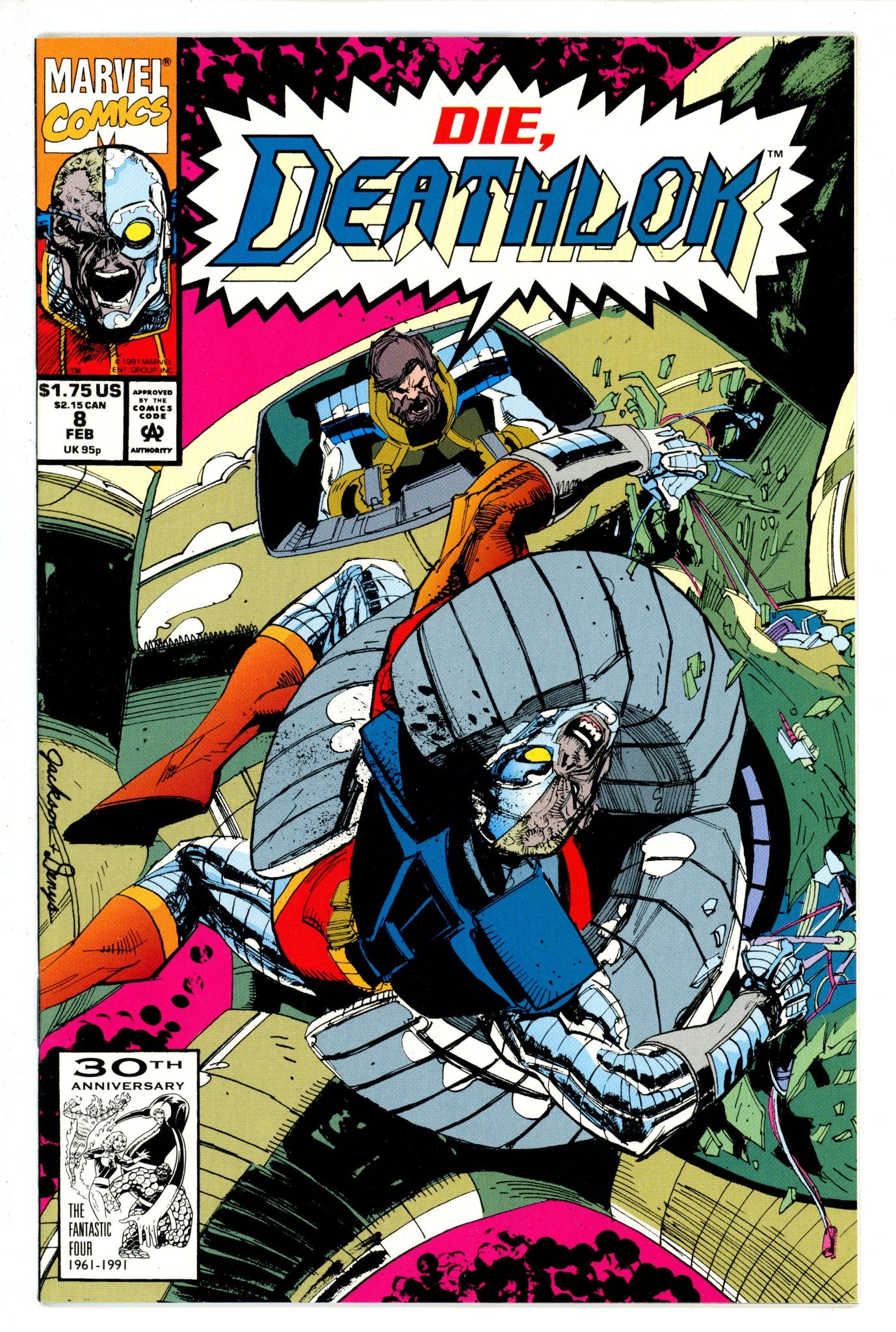 Deathlok Vol 2 8 (1991)